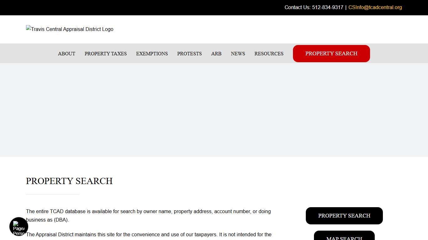 Property Search Travis Central Appraisal District